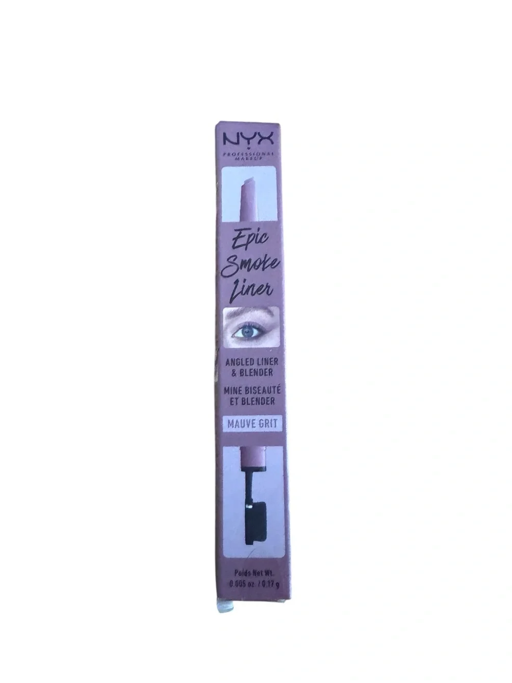NYX Epic Smoke Liner Mauve Grit Angled Eyeliner & Blender NEW